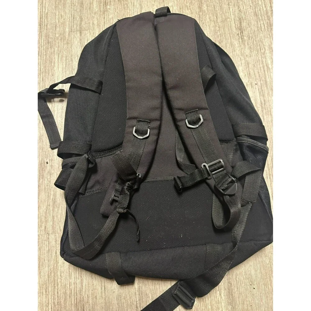 The North Face Backpack Blue Black Y2K 90's Daypack Hiking